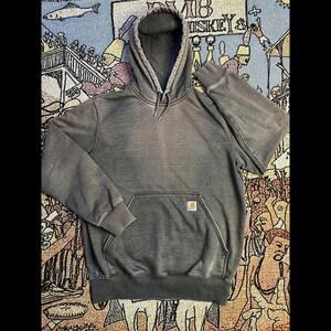Vintage Carhartt Sunfaded Hoodie Size Medium